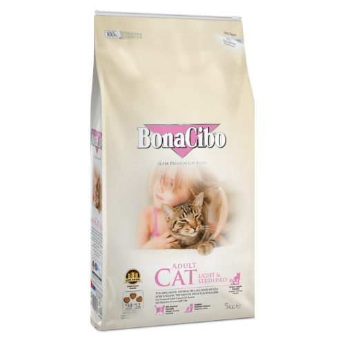BonaCibo Adult Cat Light & Sterilised