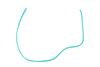Ogilvy Equestrian Profile Pad - Eventing Shape