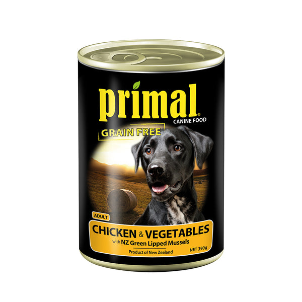 Primal Dog Food Chicken & Vegetable 390g