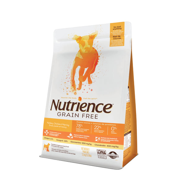 Nutrience Dog Grain Free Turkey With Chicken & Herring 2.5kg