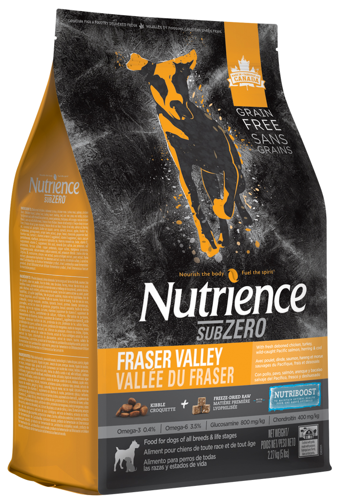 Nutrience Dog Sub Zero Fraser Valley 2.27kg