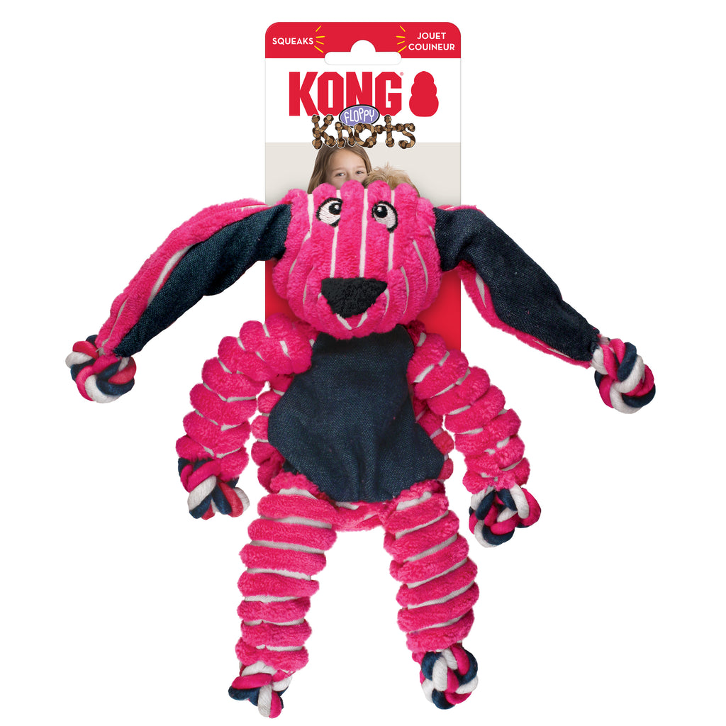 KONG Floppy Knots Bunny Small/Med