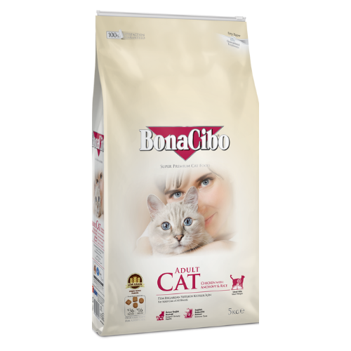 BonaCibo Adult Cat Chicken with Anchovy