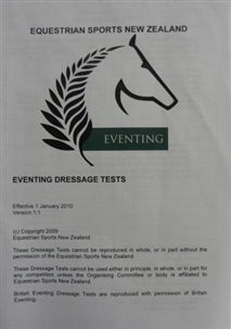 Eventing Dressage Test Book
